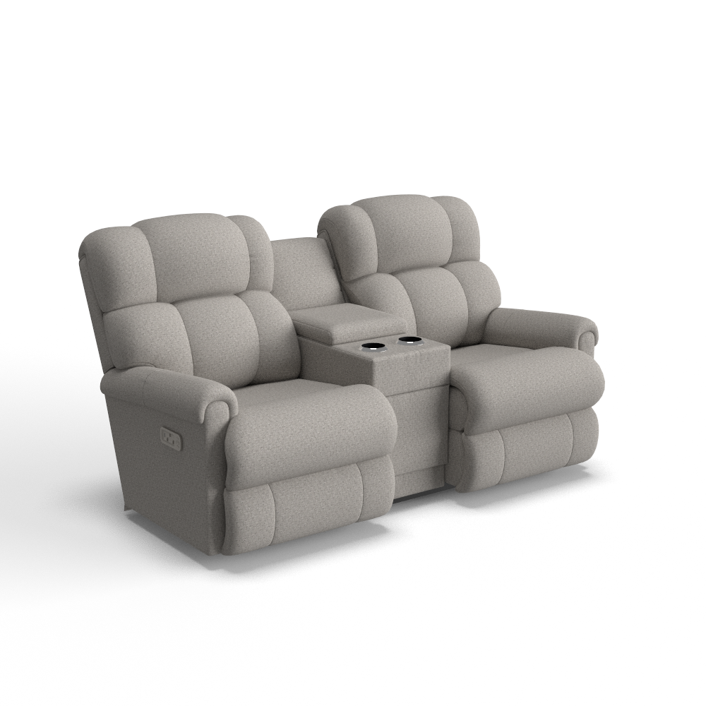 Pinnacle Power Wall Reclining Loveseat w/ Headrest & Console